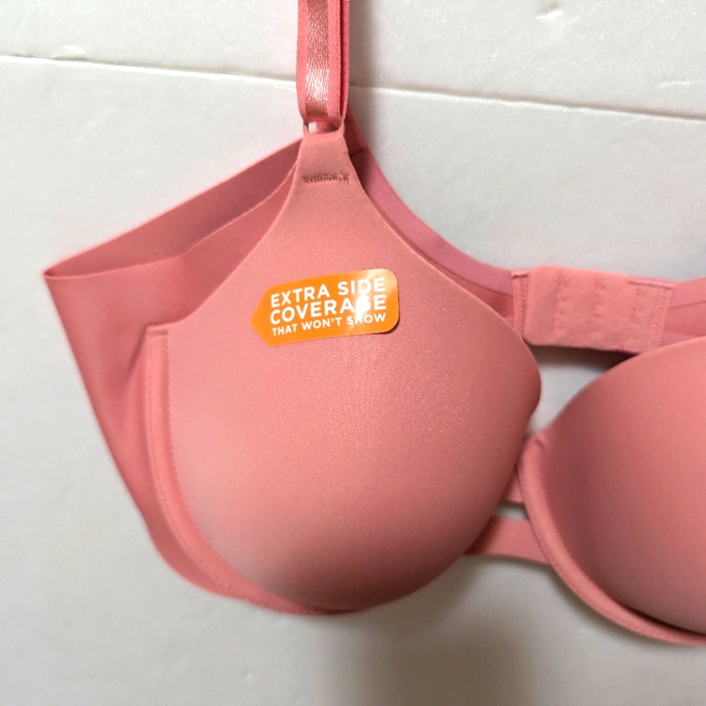 Warner's Pink Bra NWT - Picture 3 of 4